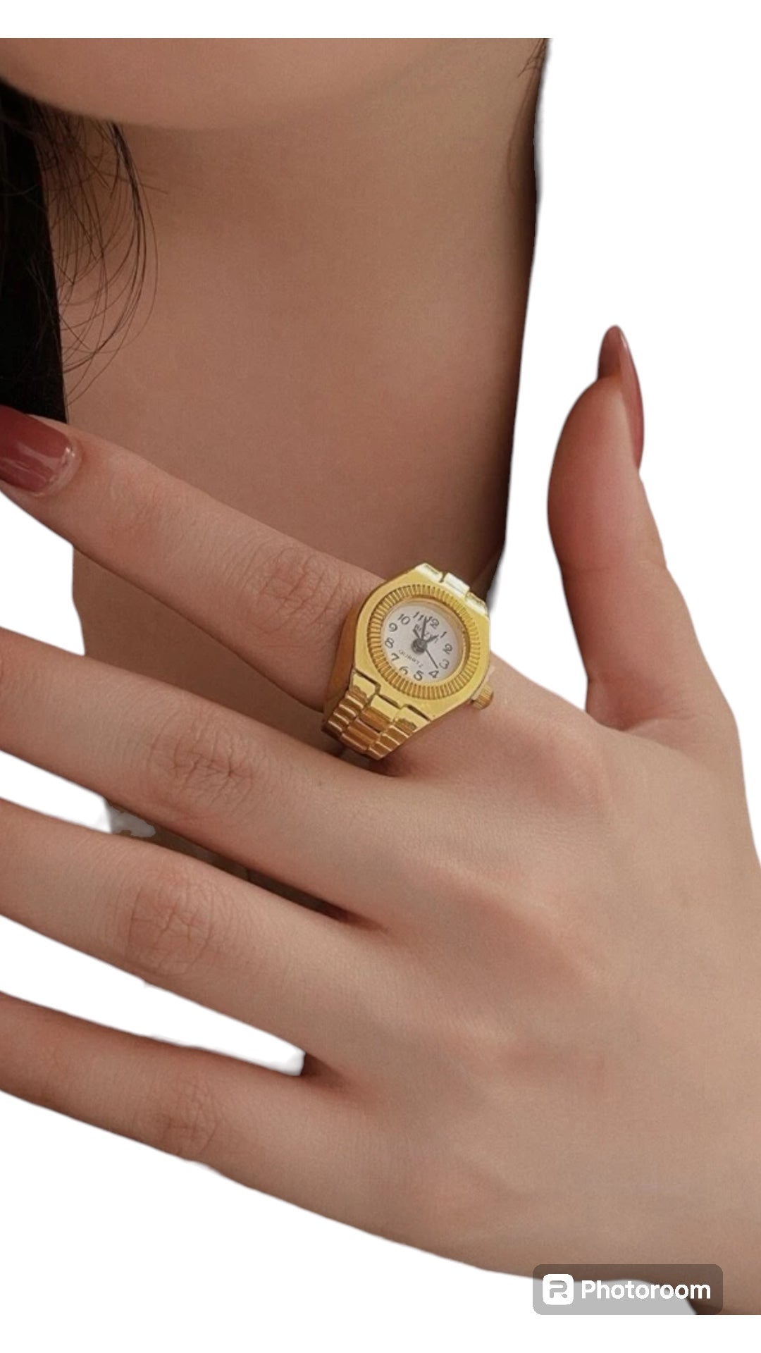 Gold Color Watch Ring